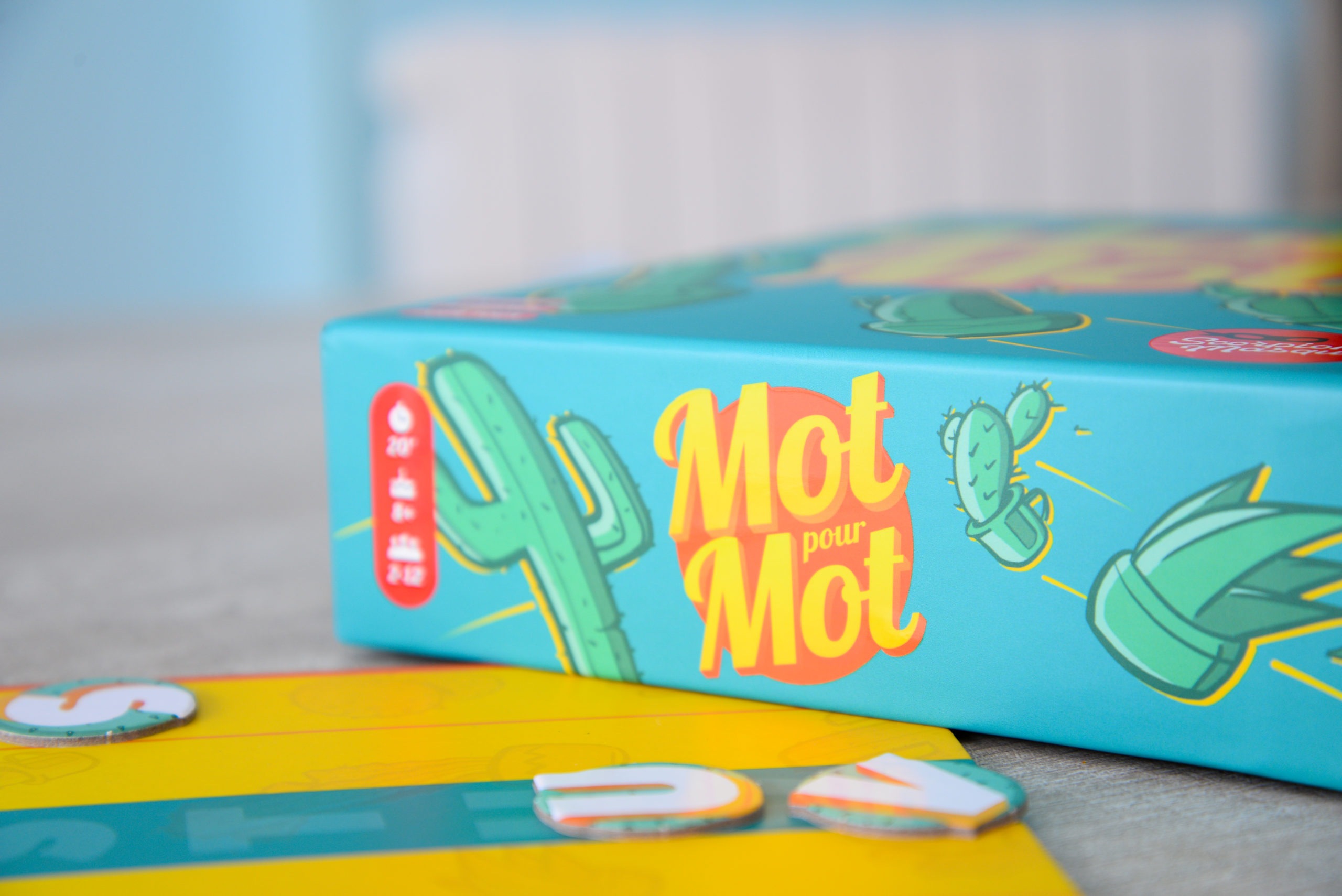 Avis et test de Mot pour Mot, un jeu d'ambiance et de lettres